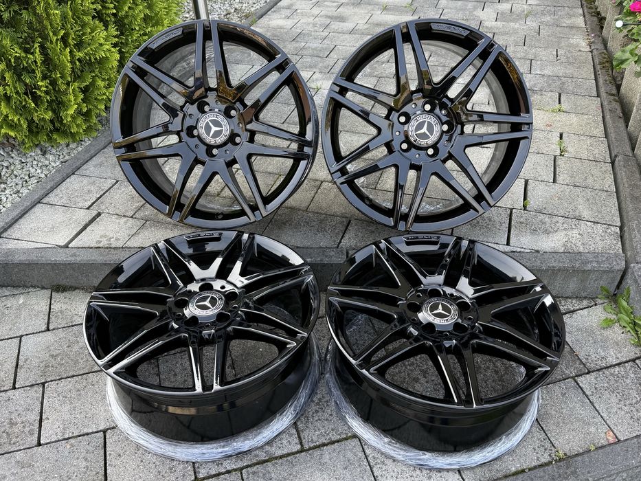 Felgi aluminiowe Mercedes-Benz AMG R18 5x112 7,5j/8,5j et47 et54 (c klasa w204, w203, cla, a klasa w176 w177) alufelgi