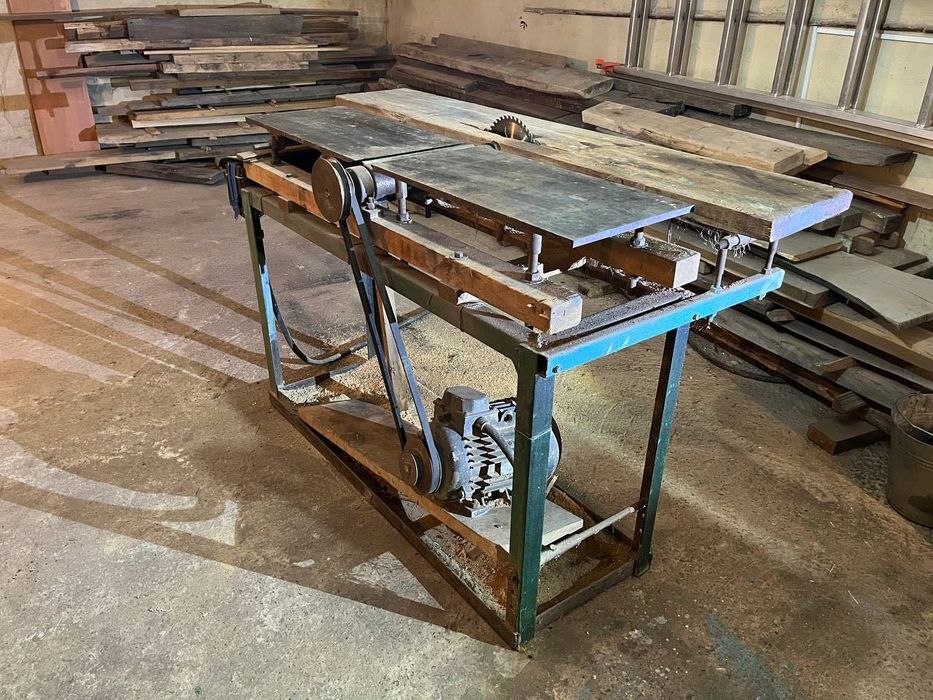 Продам циркулярку с фуганком ,380