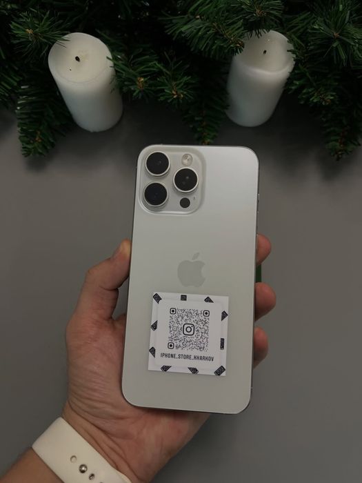 iPhone 15 Pro Max,256GB,White!Neverlock!Гарантия!Магазин!