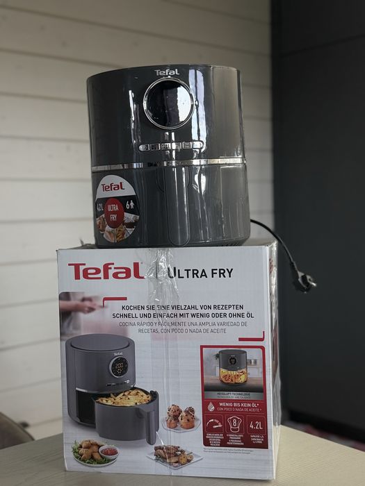Аерогриль Tefal Air Fry Ultra EY111B15 4.2 л, вживаний