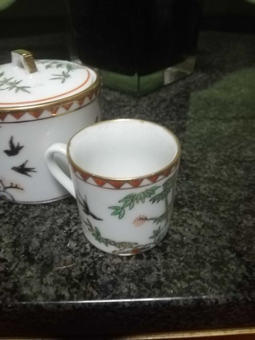 Jogo de louça. Jogo de café novo