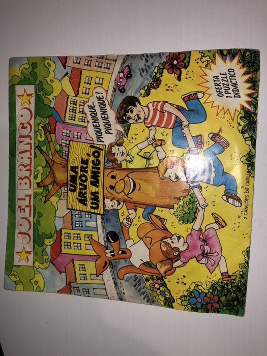 Discos portugueses single em vinil antigos