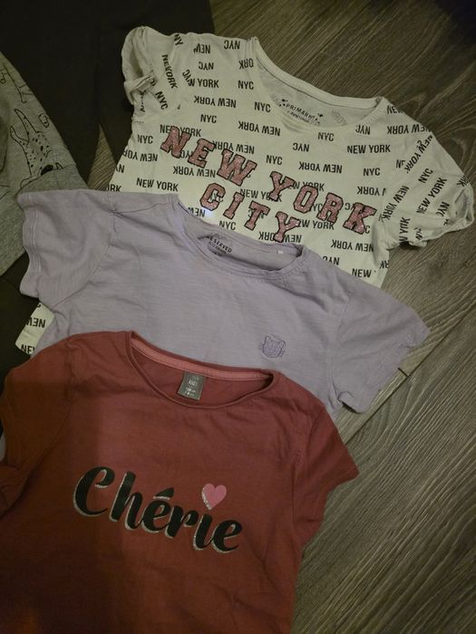 Zestaw 122-128cm Reserved Pepco Primark jesień szkoła bluza ciepła