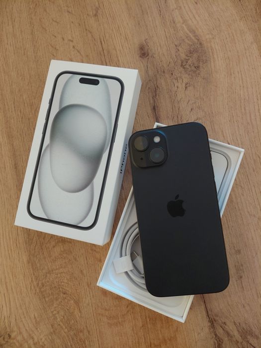 iPhone 15 128gb Black - Novo, 3 anos de garantia!