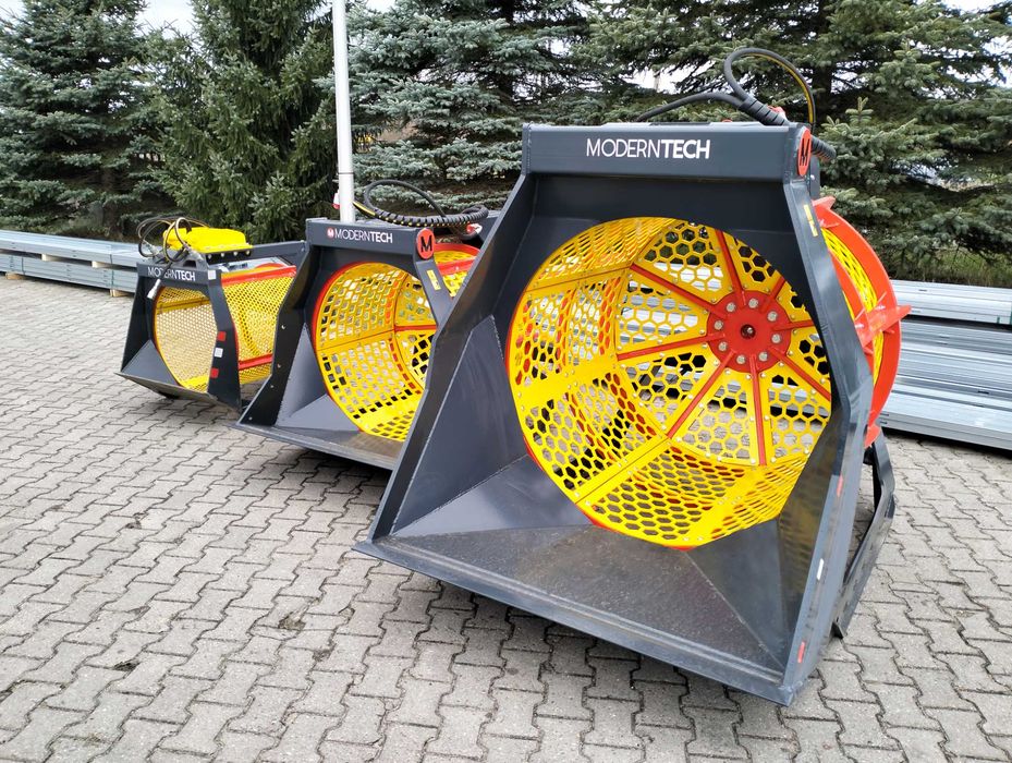 Przesiewacz bębnowy do ziemi,gruzu,żwiru PSB 500