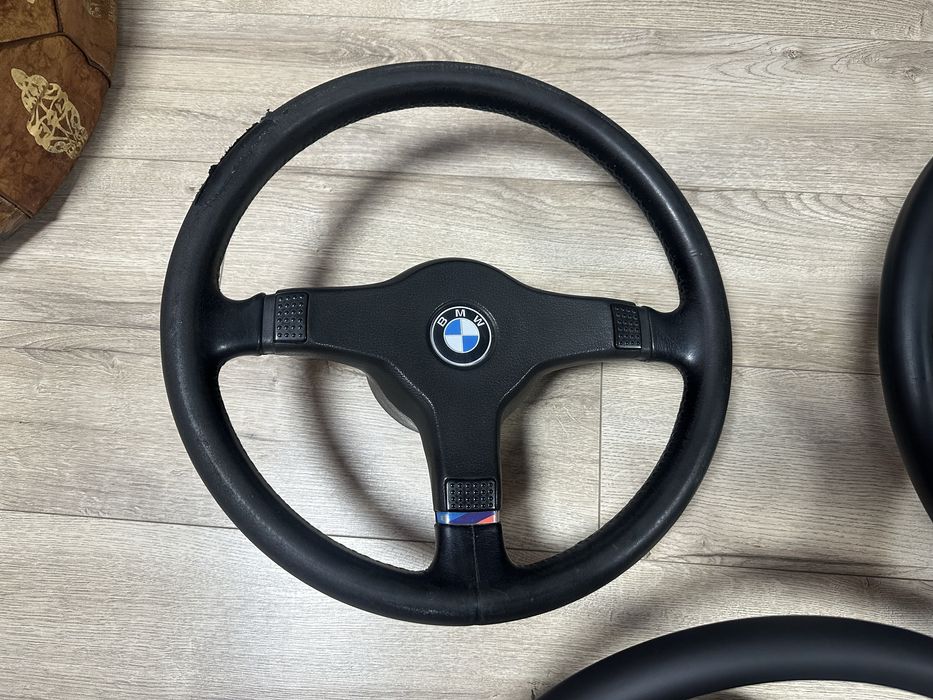 Руль кермо bmw e34 e28 e24 e30 e31 м тех 1 2 m tech  385mm