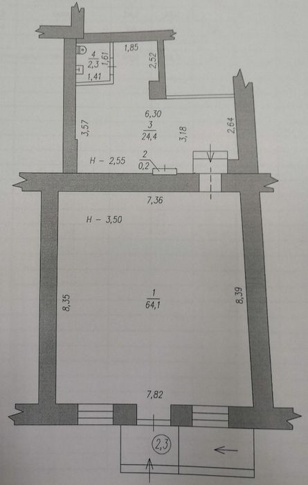 Продаж приміщення у центрі Олександрівського р-ну. З орендарями