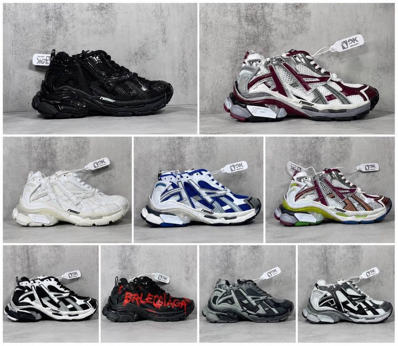 Rick owens,Chrome Hearts,balenciaga,Maison Margiela,cinzia araia,Maison Mihara track 2 Balenciaga Runner