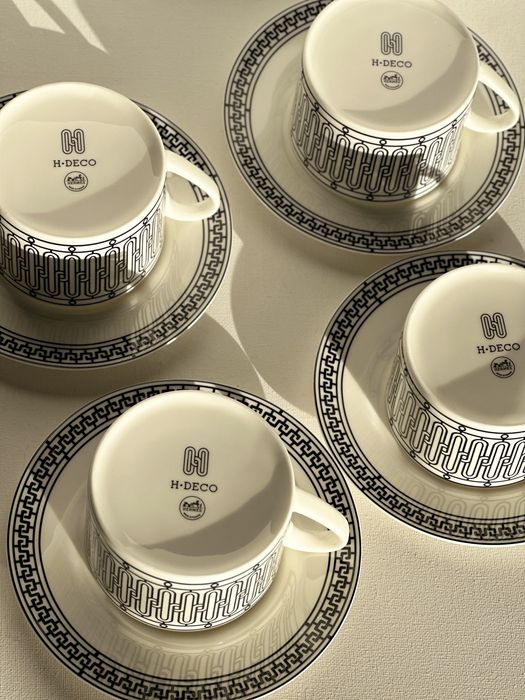 Filiżanki porcelanowe HERMÈS