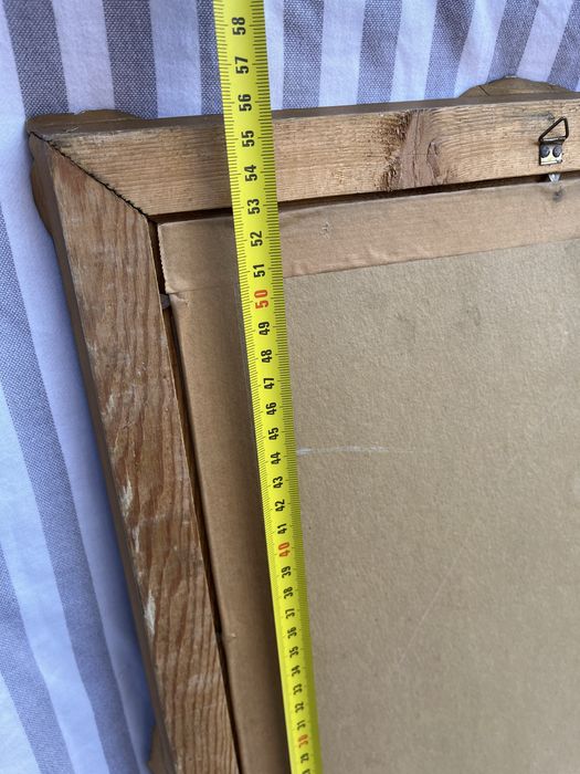 Lustro vintage Antyk dekoracja rama złocona ornamenty