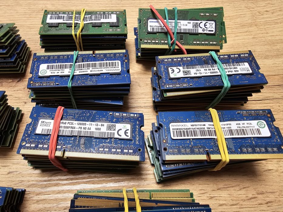 Оперативка до ноутбуків  DDR3 4gb. Є кількість