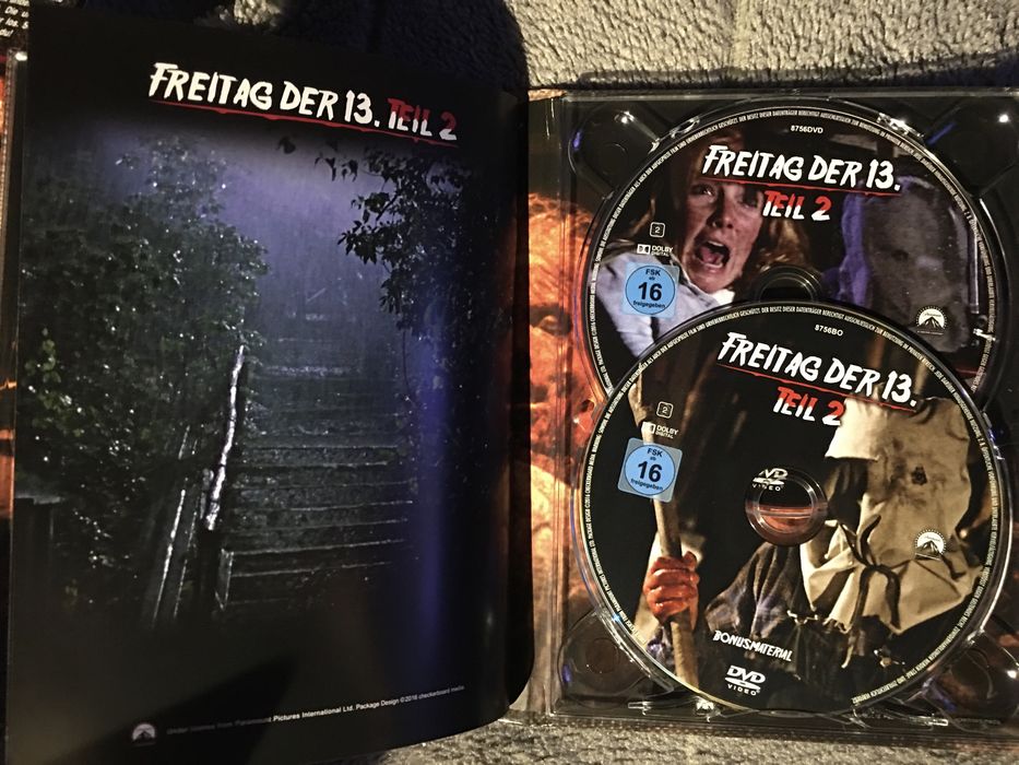 Friday the 13th Blu ray media book