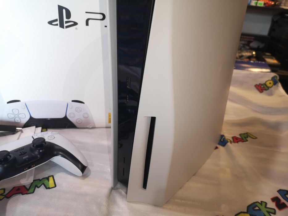 Konsola PS5 z laserem + oryg pad (całość stan BDB+) przyjmę PS4, Xbox