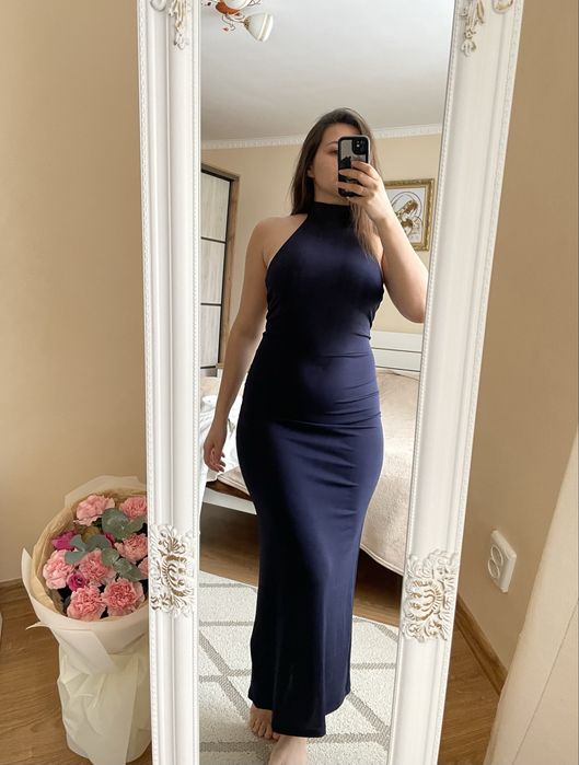 Сукня ZARA темно-синя розмір S