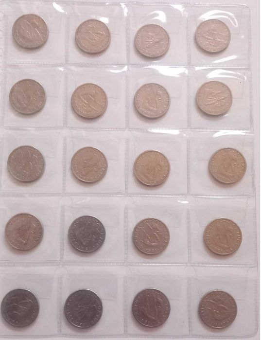 Lote 20 coleções - 5 esc. 1963 a 1986
