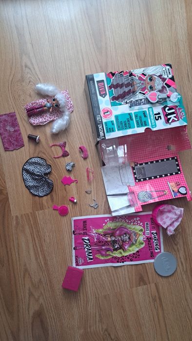 Lalka Lol Omg Fashion doll J. K.z pudełkiem i akcesoriami