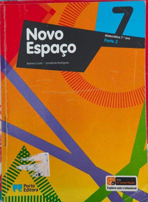 Manual e Livro de Atividades de Matemática - Novo Espaço - 7º Ano