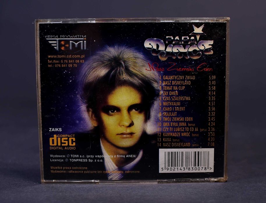 Audio CD # Papa Dance - Nasz Ziemski Eden