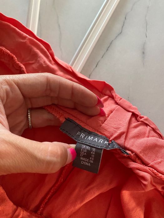 Primark shorty pomarańczowe 44 szorty spodenki krótkie damskie XL