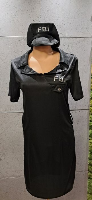 Strój przebranie kostium FBI