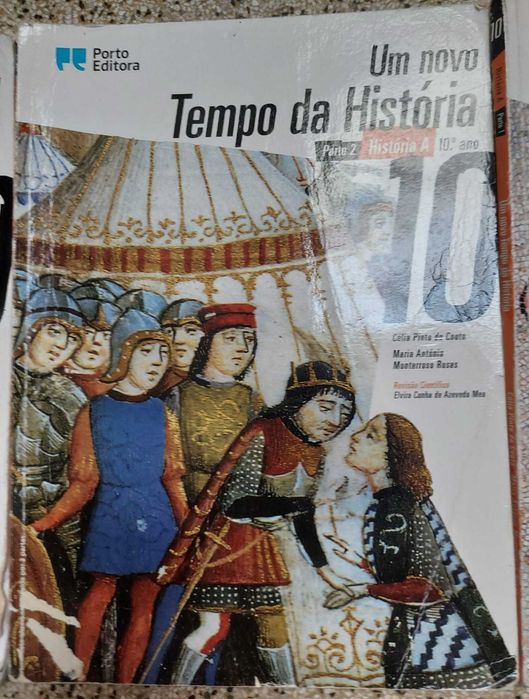 Manuais Um Novo Tempo da História 10º ano