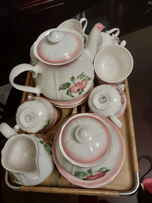 Serviço de chá loiça de sacavem