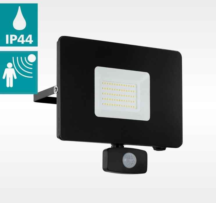 Naświetlacz LED Eglo Faedo 3 z czujnikiem ruchu