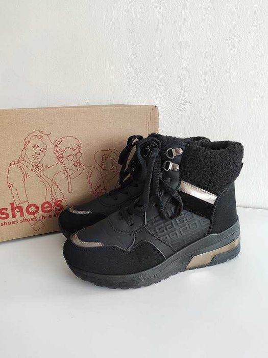 Buty ocieplane z futerkiem