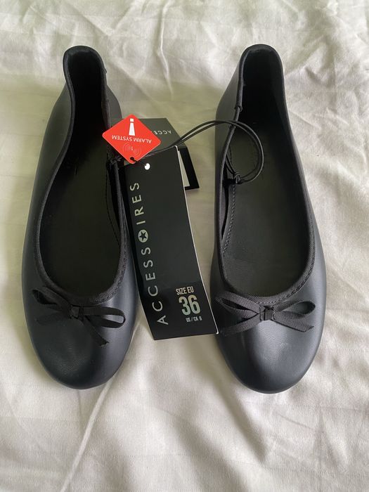 Балетки чоні класичні з бантиком