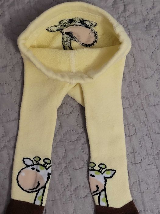 Rajstopki 68 grubsze frotte STAN IDEALNY