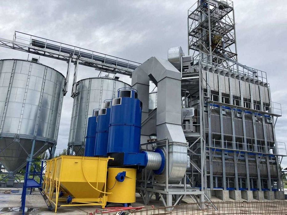 Зерносушарки Зерносушилки Сушки зерна Мобільні зерносушарки Нові і Б/В