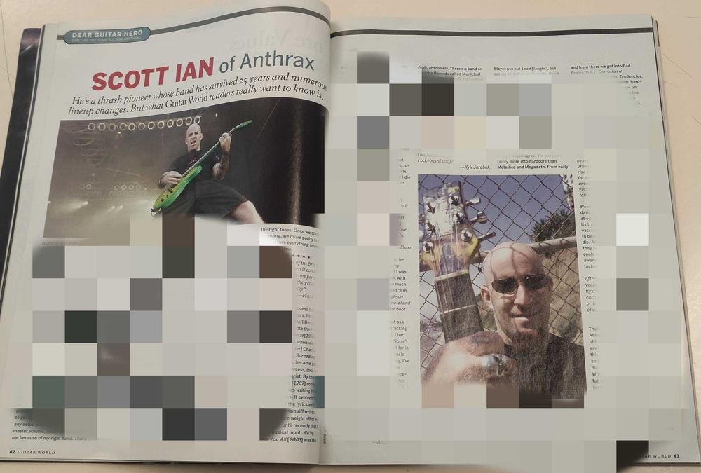 Revista Guitar World, Abril 2006 - Joe Satriani