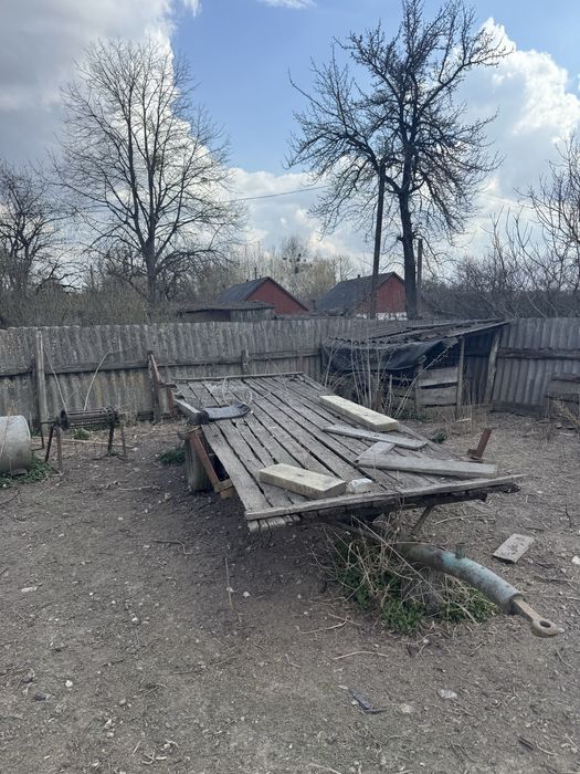 Причіп до трактора трал