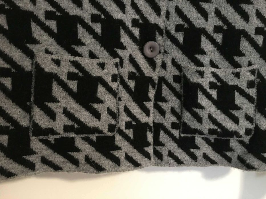 Włoski swetr ciepły miły 38 elegancki klasyka