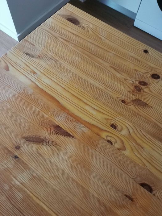 Mesa de cozinha IKEA INGO em pinho maciço, 120x75 cm