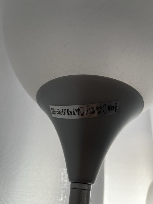 Luminaria para 2 lampadas