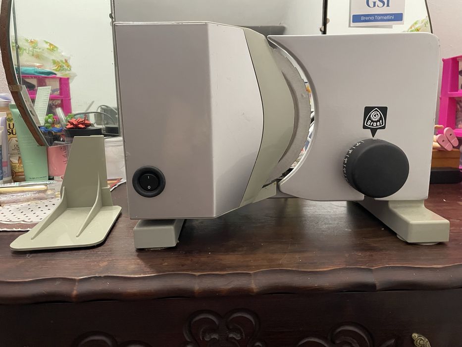 Fatiador elétrico Graef - Para presunto, queijos e pão