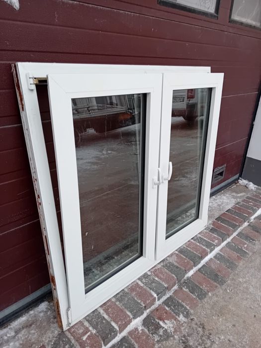 Okna plastikowe pcv 145x132 dwuskrzydłowe DOWÓZ CAŁY KRAJ