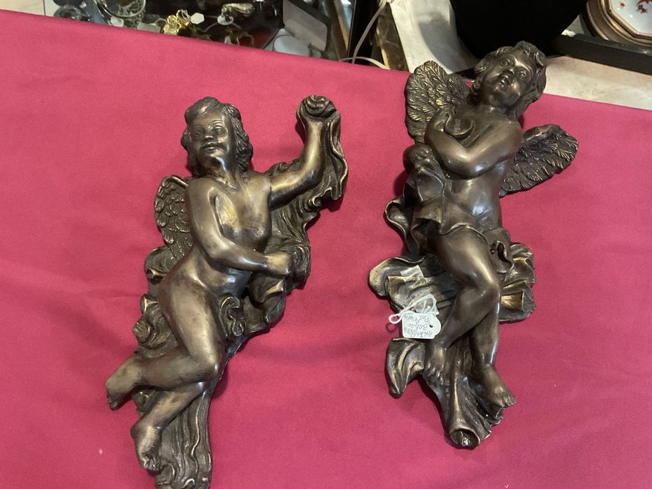Par de French bronze cherubs 30 cm ,,mais anúncios abaixo