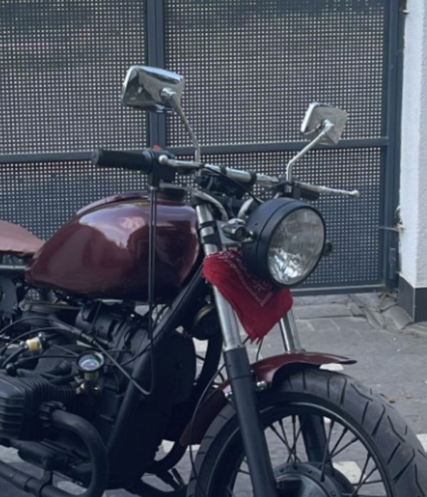 Зеркала мото (пара) Suzuki/Honda/Kawasaki, хром