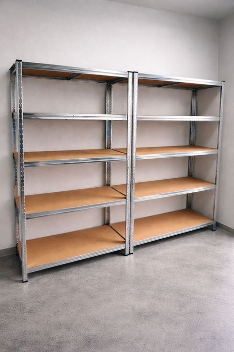 Regał metalowy magazynowy – 5 półek | mocny 875KG max | NOWY | FV