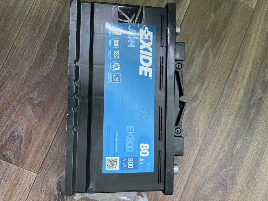 Продам акумулятор EXIDE AGM EK800 80Ah 800A
