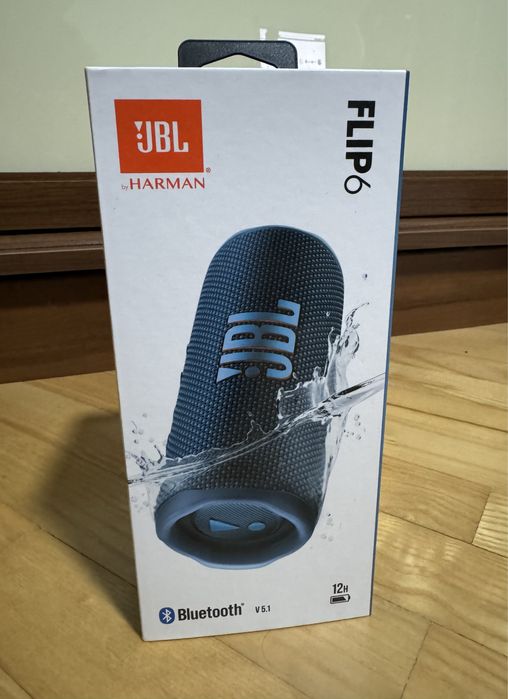 Колонка Jbl Flip 6 Blue Запакована
