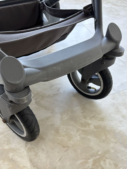 Коляска 2 в 1 Circle Catania 4 Air (Woven Grey)