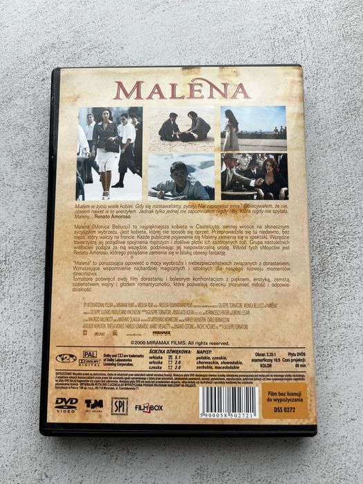 Malena (2000) DVD