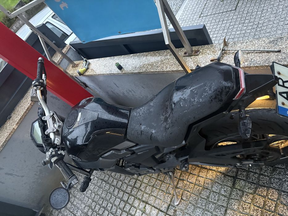 Zontes G1 Acidentada