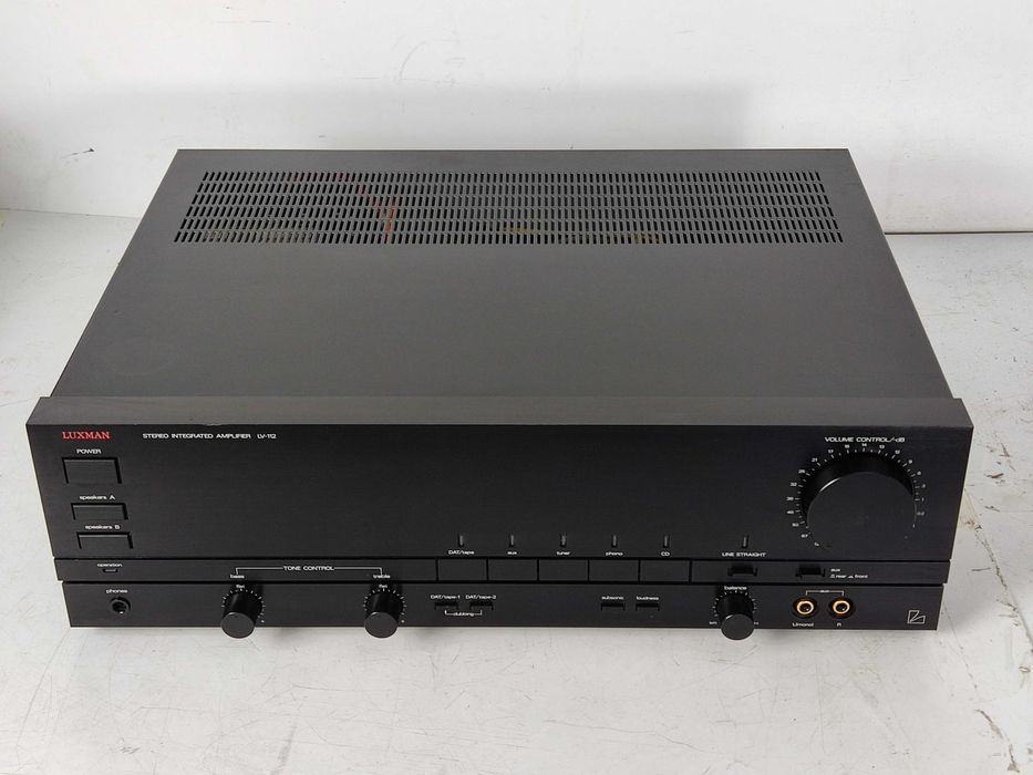 Wzamcniacz LUXMAN LV 112 solidny 2x55W 8 ohm Piękny Dobór Audio