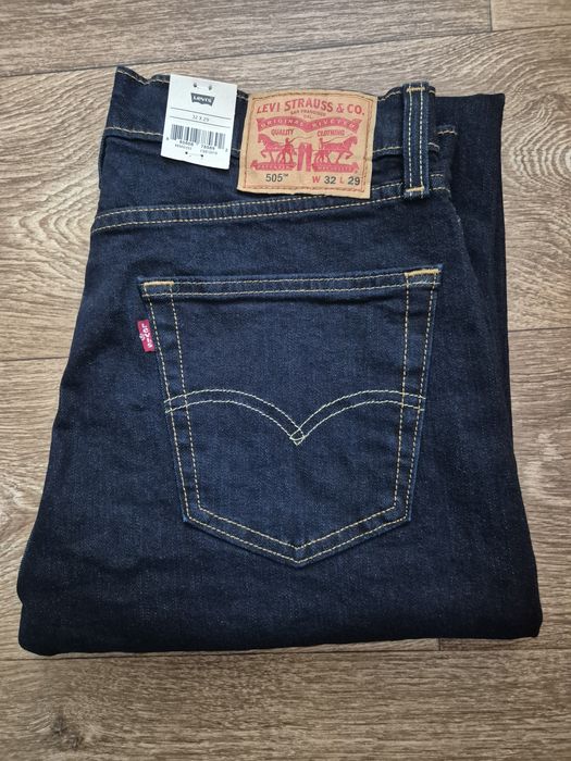 Нові чоловічи джинси levis 505 Regular [32/29]