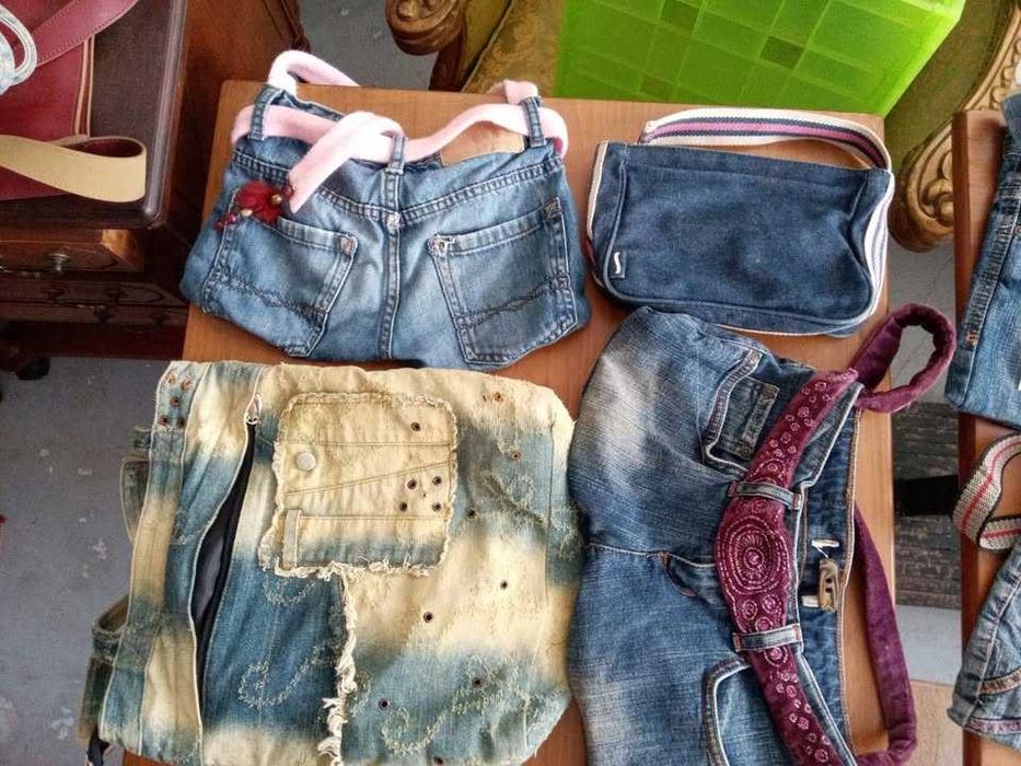 Malas de ganga fabrico próprio.