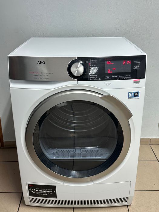 Suszarka AEG 9000 Series 8kg Pompa Ciepła 60cm GW